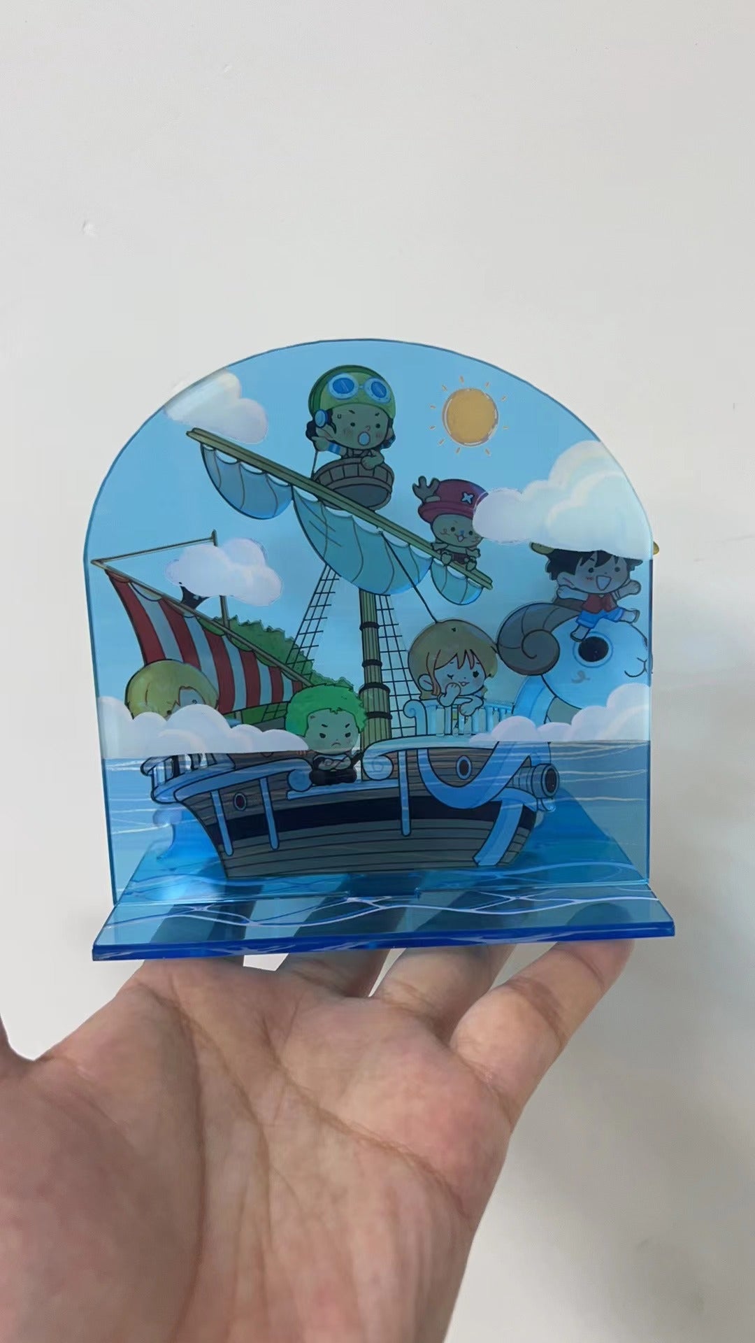 One Piece standee Elina's art