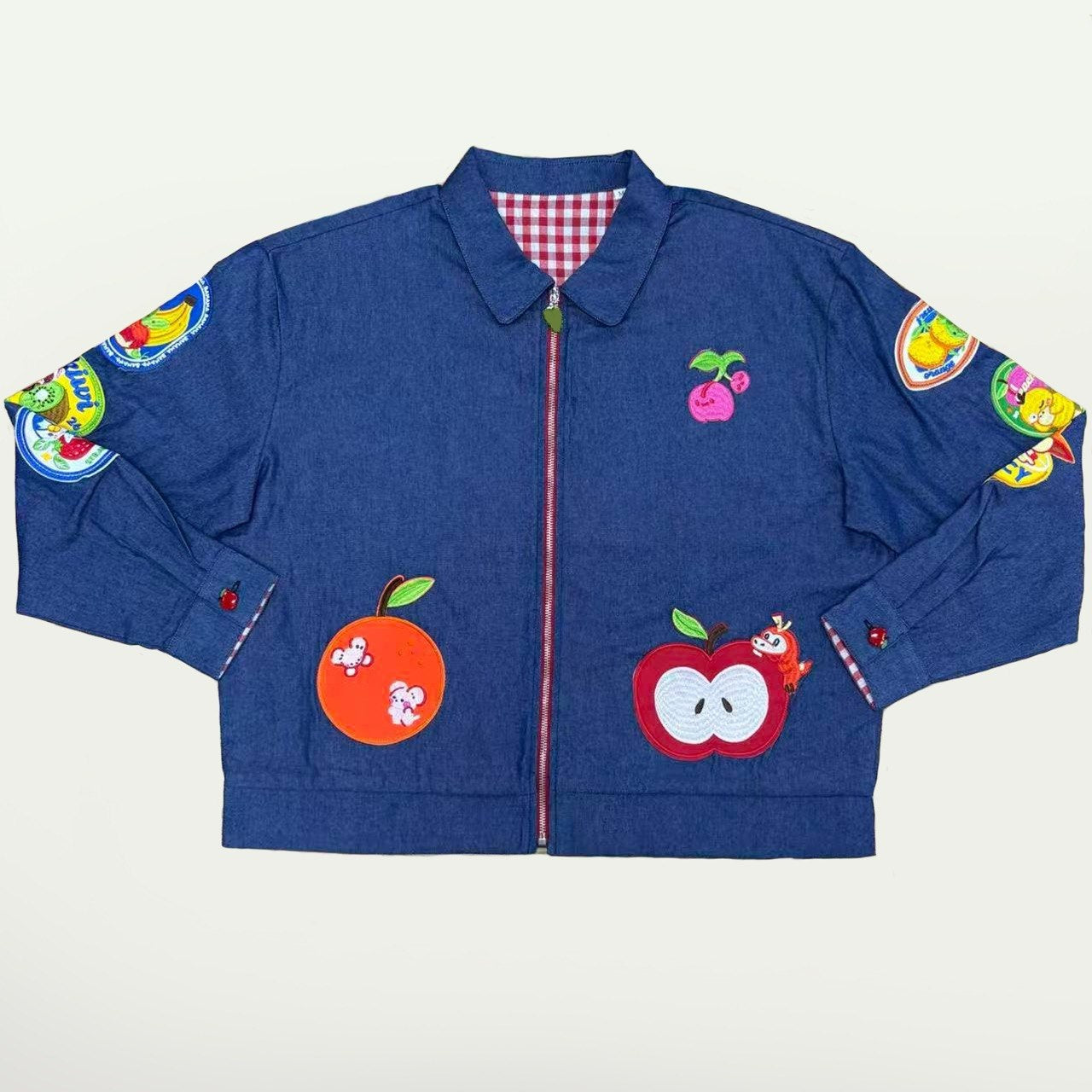 ✨COMING SOON✨ Poke fruity denim jacket Elina's art