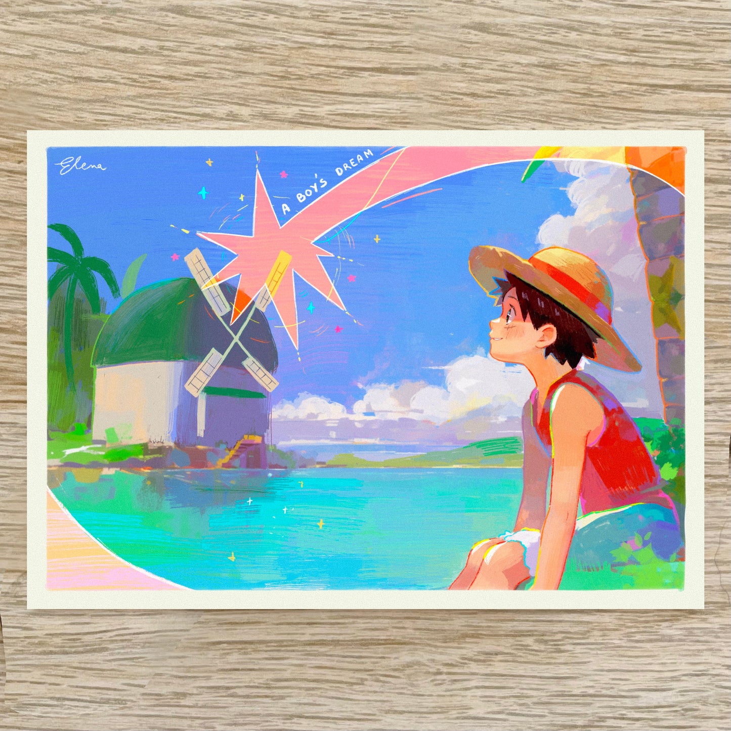 Pirate dream print elemoli
