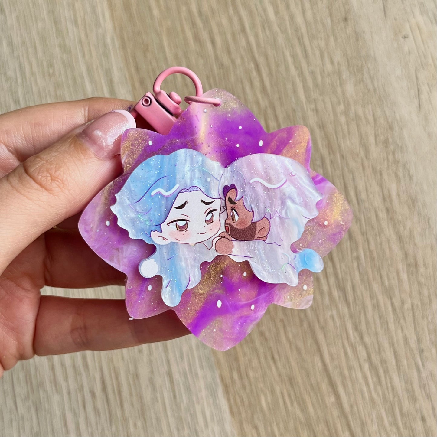 Jayvik acrylic charm elemoli