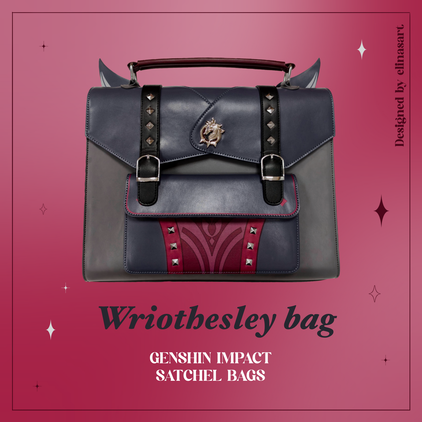 Wriothesley satchel bag LEFTOVERS Elina's art