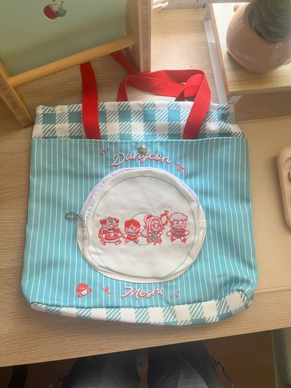 Dungeon Meshi Totebag Elina's art