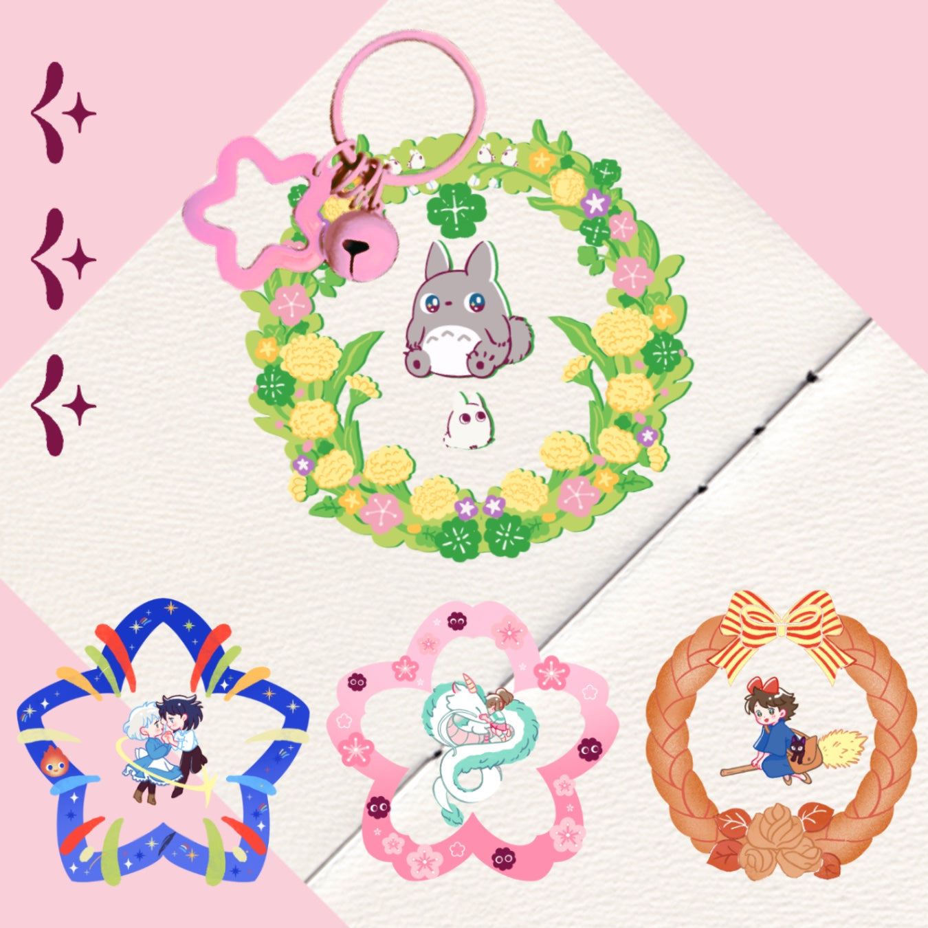 G.studio glitter charms elemoli