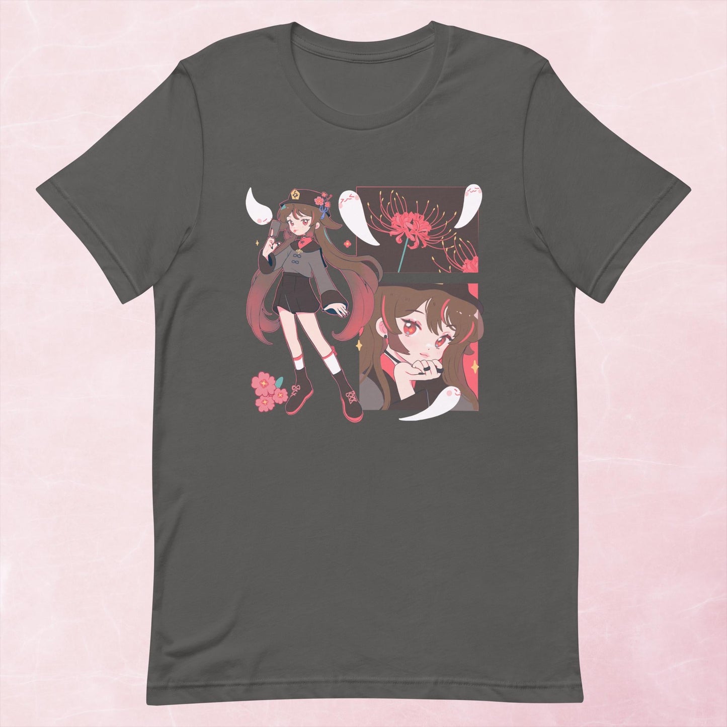 Hu Tao t-shirt Elina's art