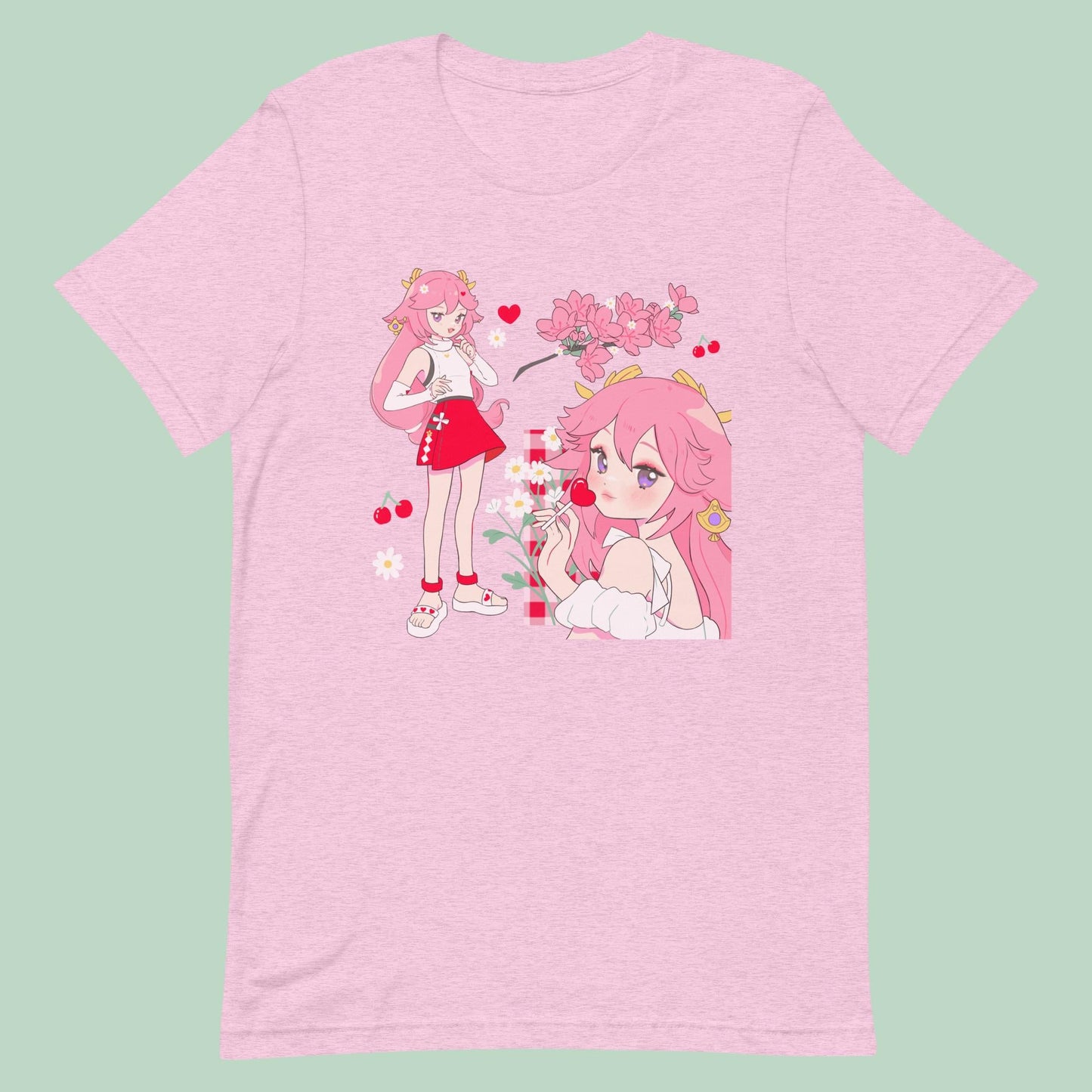 Yae Miko t-shirt Elina's art