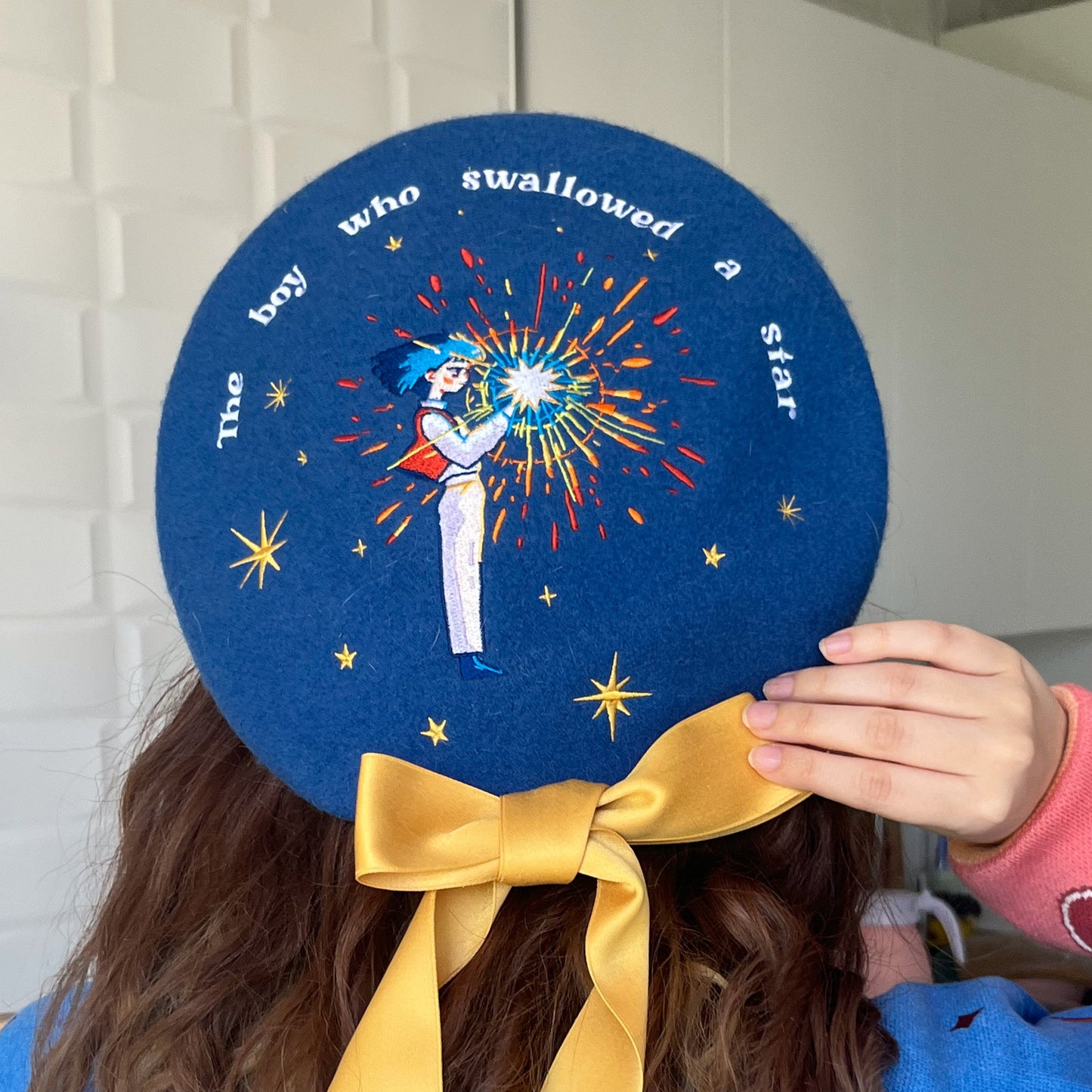Blue stars Beret Elina's art