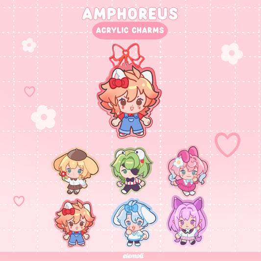 Amphoreus acrylic charms Elina's art