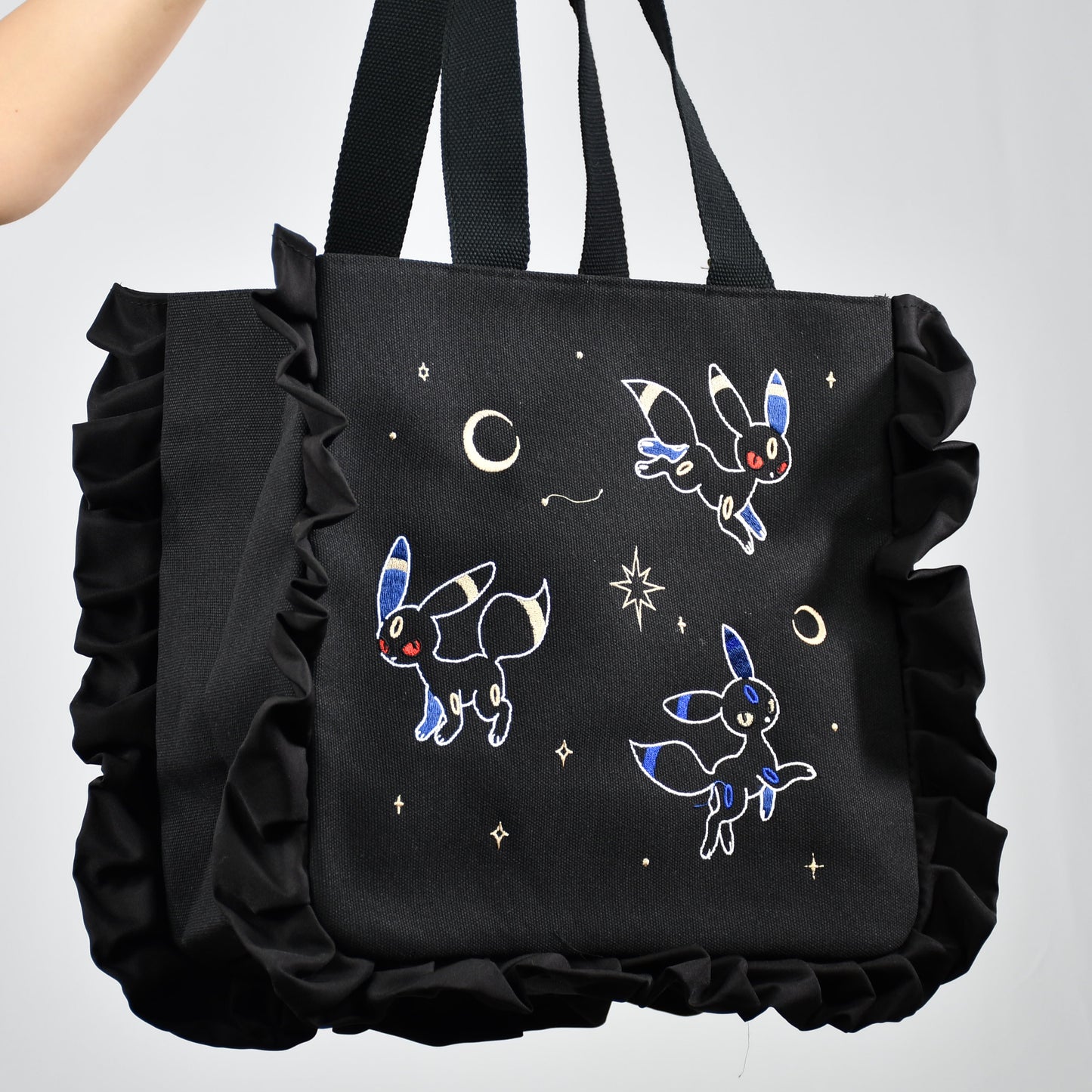 Dark bunny Totebag Elina's art