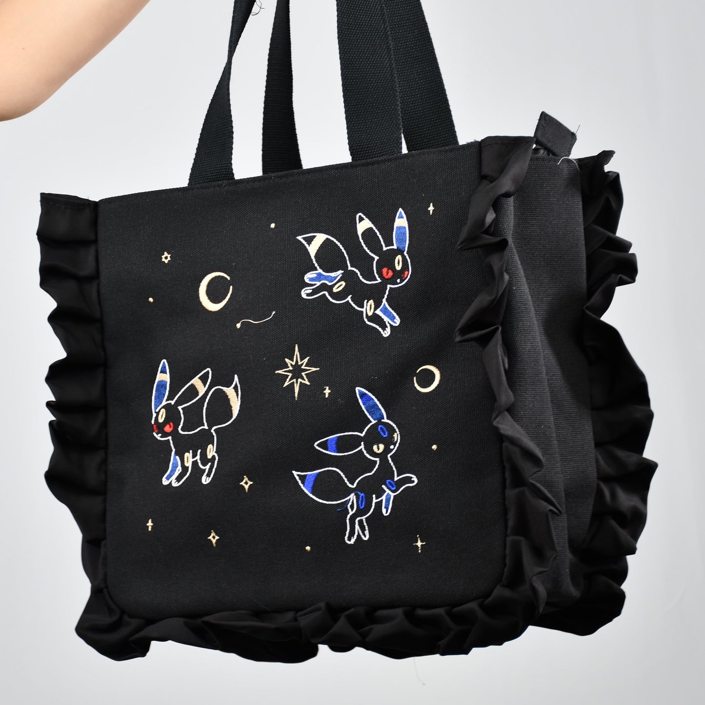Dark bunny Totebag Elina's art