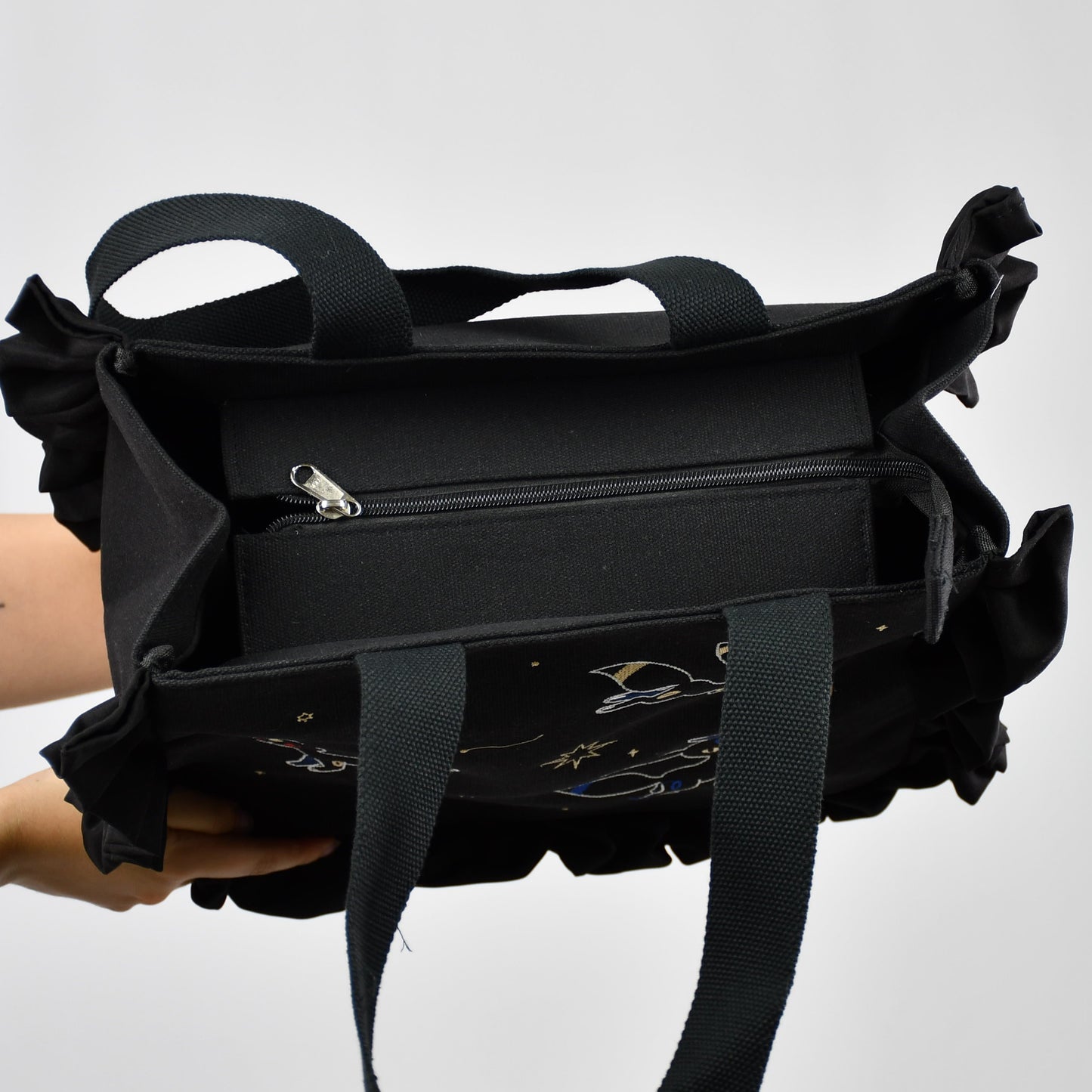 Dark bunny Totebag Elina's art