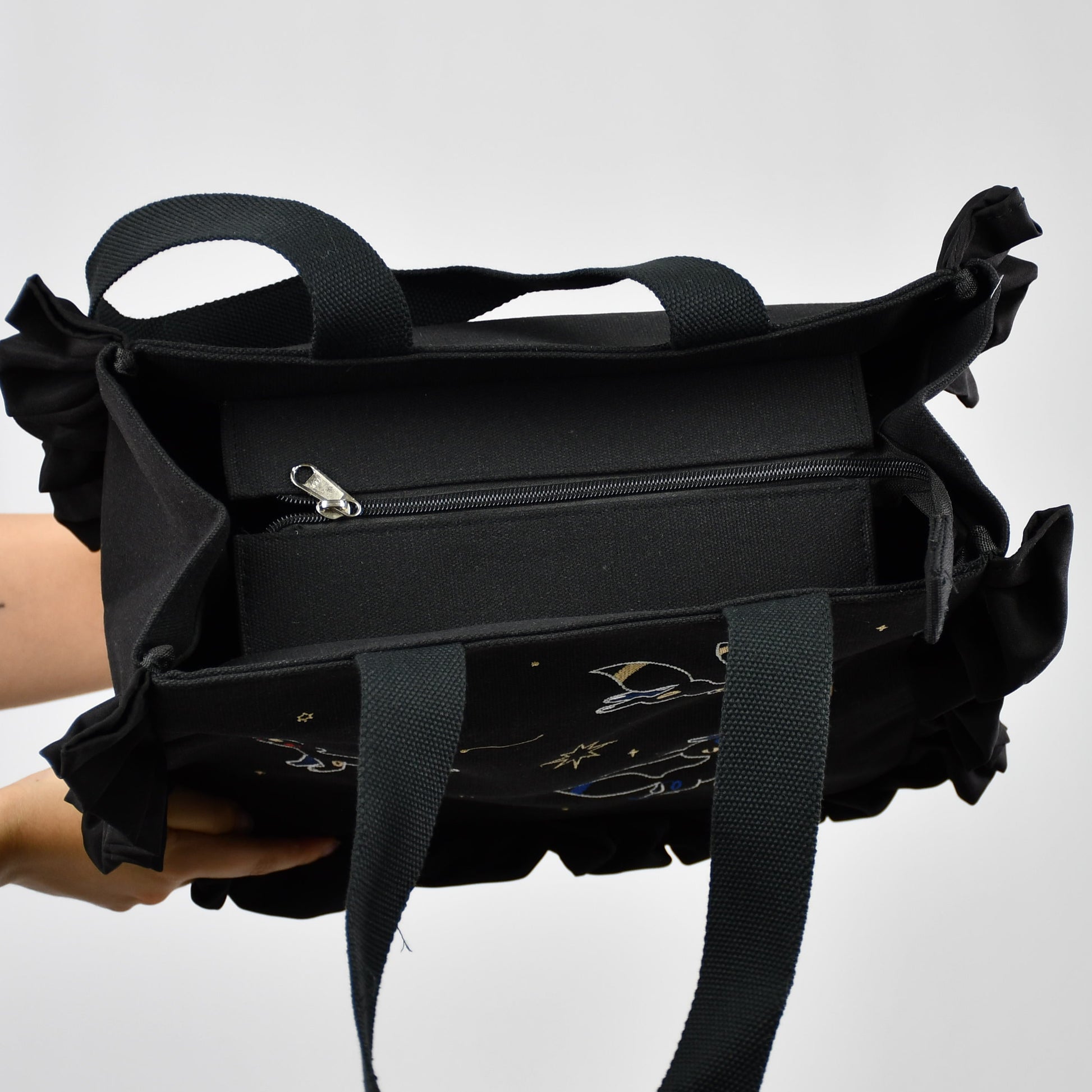 Dark bunny Totebag Elina's art