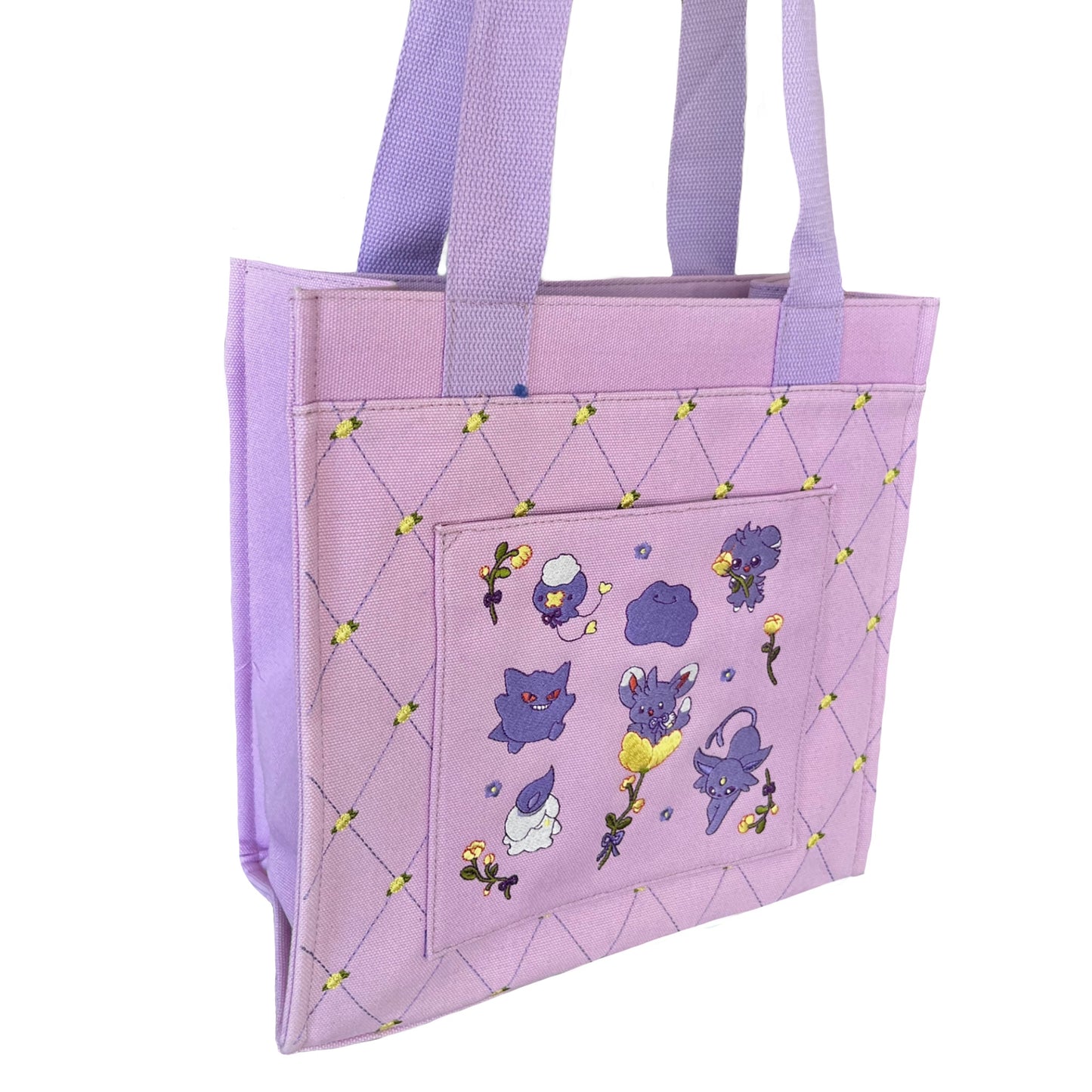 ✨IN STOCK✨ Lilac pokes Totebag Elina's art