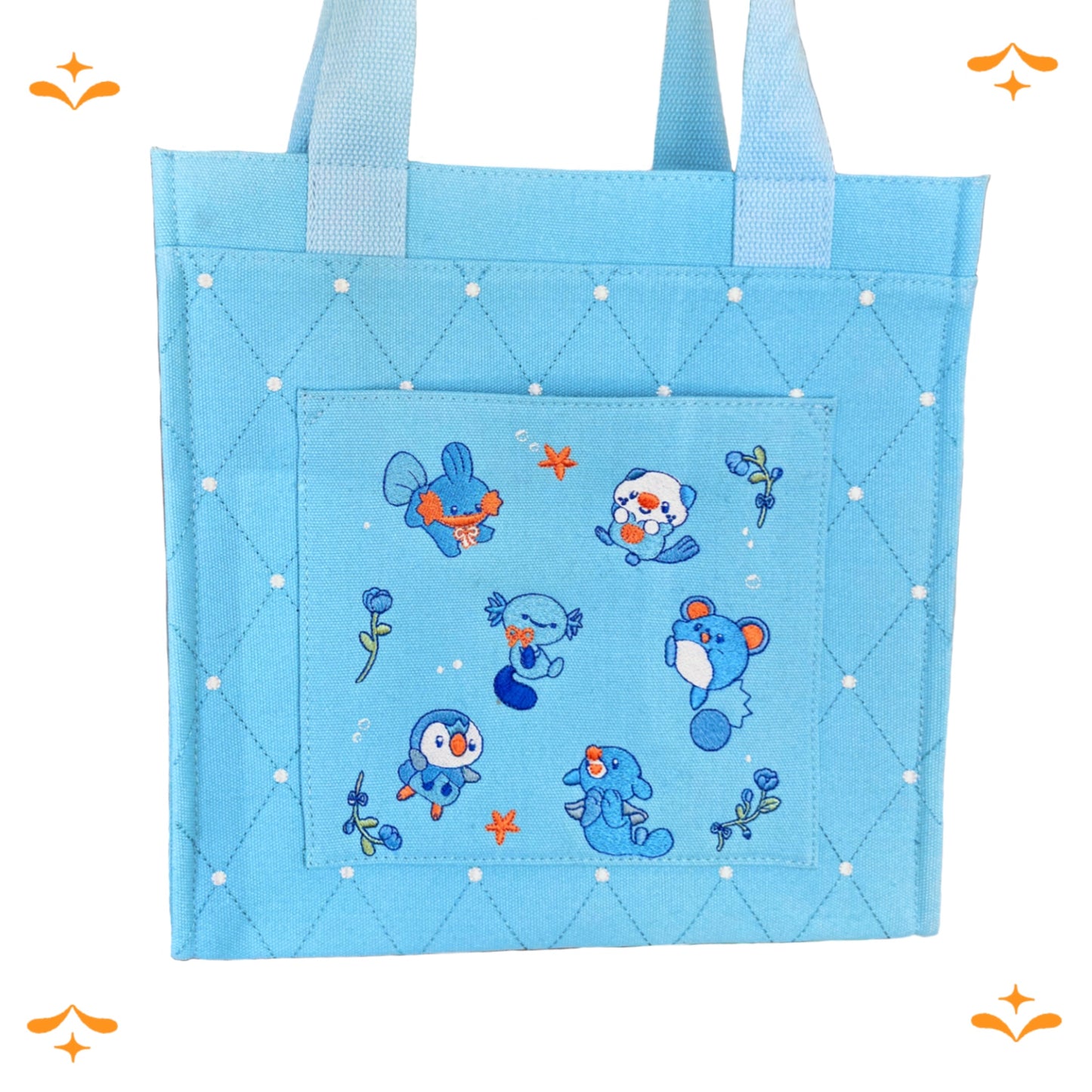 ✨IN STOCK✨ Water poked Totebag Elina's art