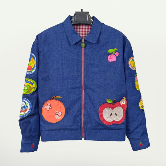 ✨COMING SOON✨ Poke fruity denim jacket Elina's art