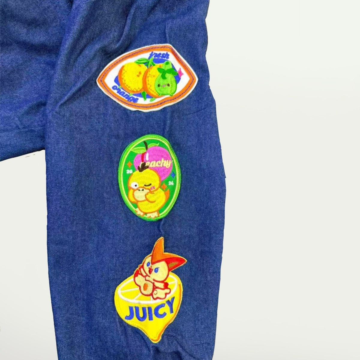 ✨COMING SOON✨ Poke fruity denim jacket Elina's art