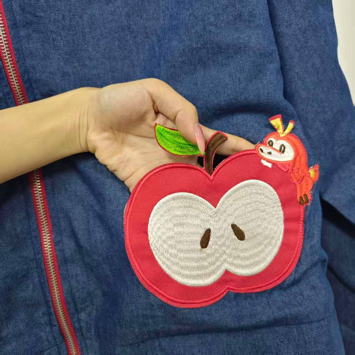 ✨COMING SOON✨ Poke fruity denim jacket Elina's art