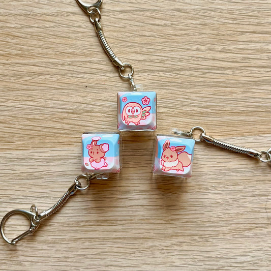 POKE sakura keycap charms Elina's art