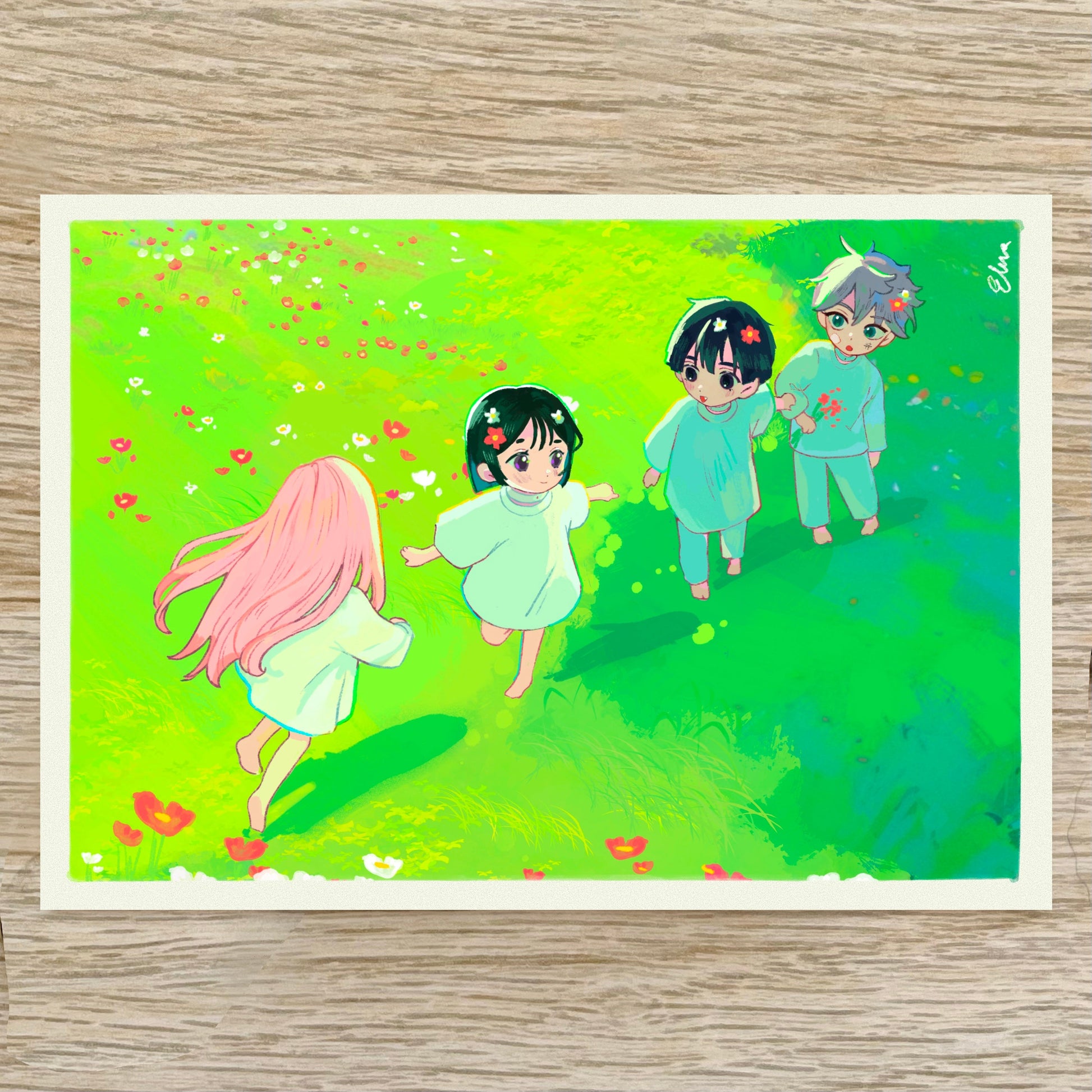 Alien Stage children print elemoli