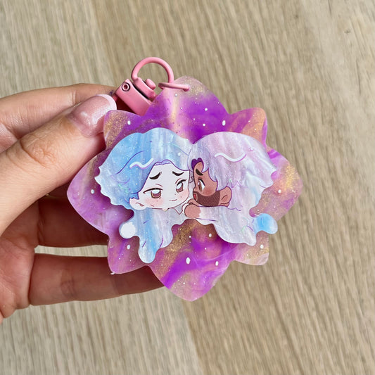 Jayvik acrylic charm elemoli