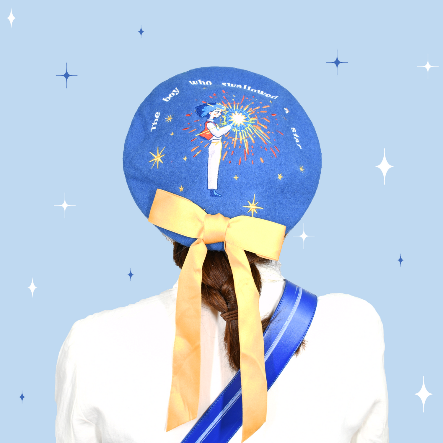 Blue stars Beret Elina's art