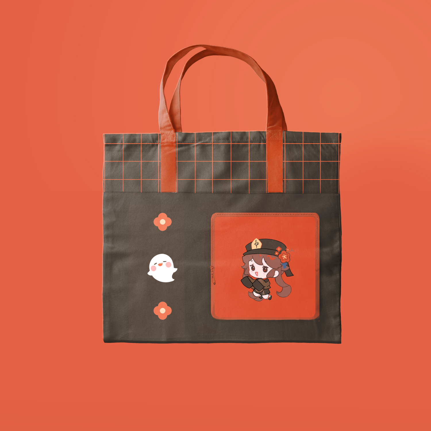Hu Tao Totebag elemoli