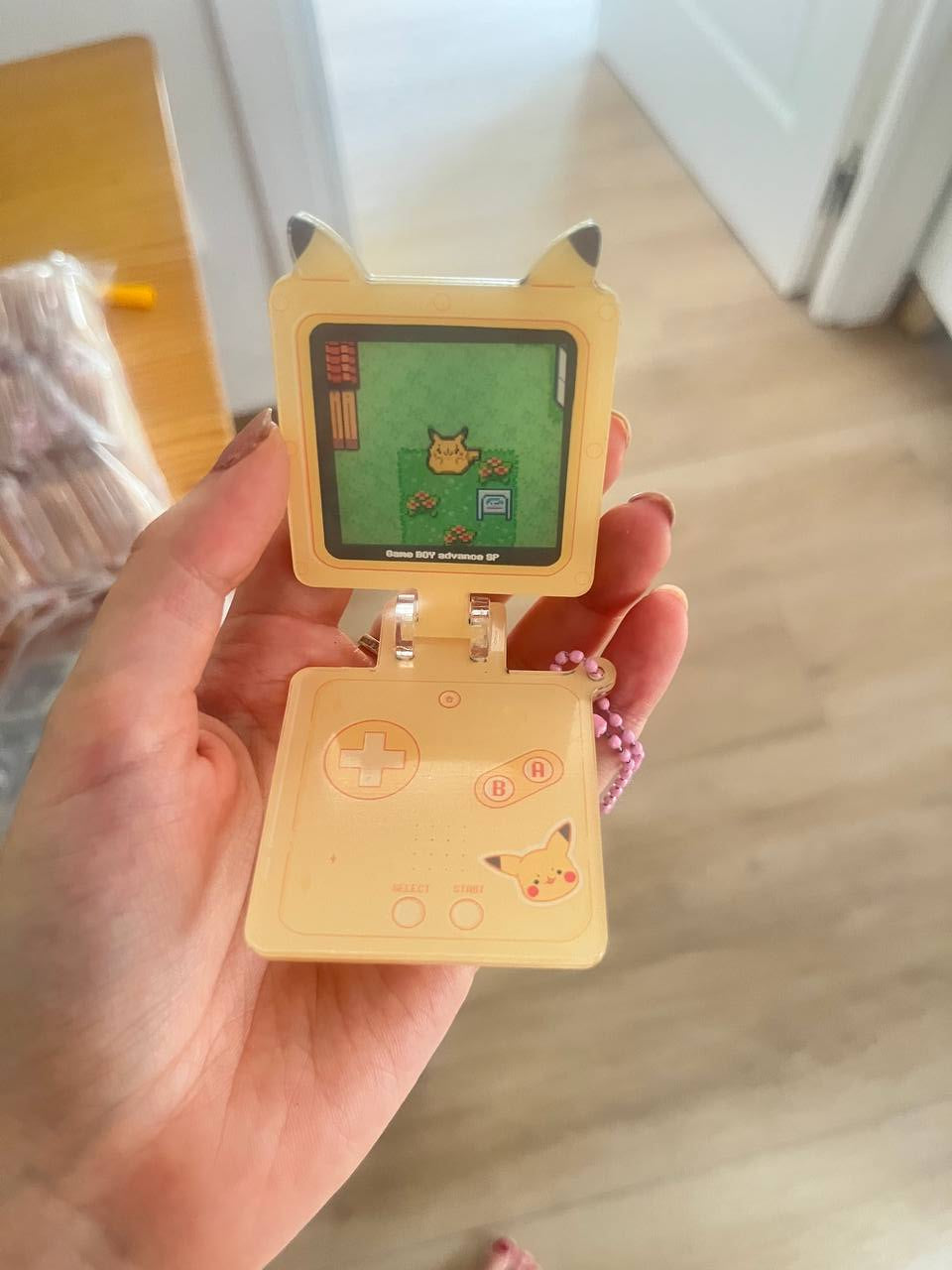 Lenticular card acrylic charms Elina's art