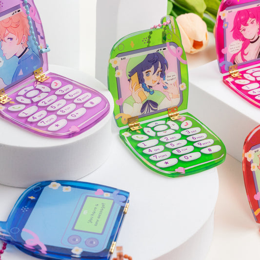 Genshin Impact mobile phone boys acrylic charms